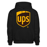 UPS Logo Gildan Adult Hoodies - black