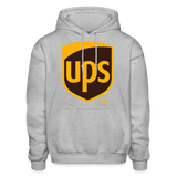 UPS Logo Gildan Adult Hoodies - heather gray