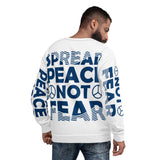 Spread Peace Not Fear Unisex Sweatshirt