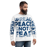 Spread Peace Not Fear Unisex Sweatshirt