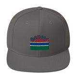 Gambia Flag Snapback Hat