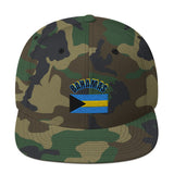 Bahamas Flag Snapback Hat