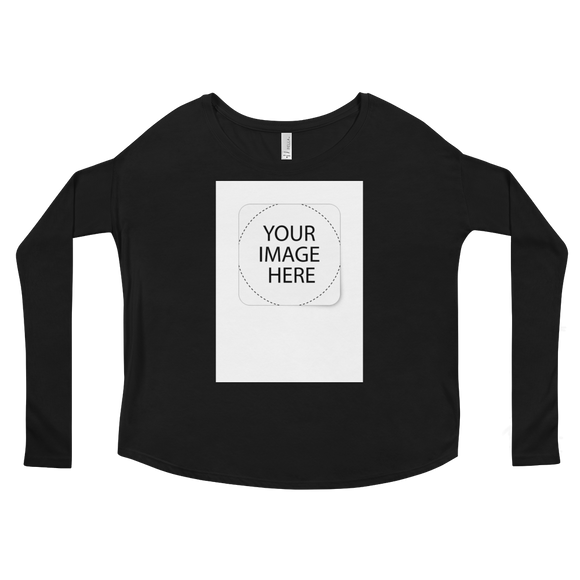 Custom Image Ladies' Long Sleeve Tee