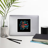 Dare to be different bubble-free stickers