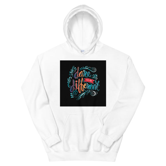 Dare to be different pull up hoodie