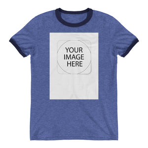 Custom Image Ringer T-Shirt