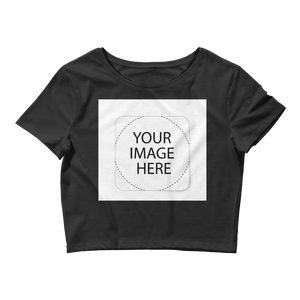 Custom Image Women’s Crop Tee