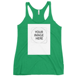 Custom Image Women's Racerback Tank