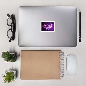 You are my universe love bubble-free stickers