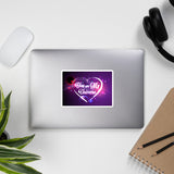 You are my universe love bubble-free stickers