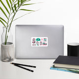 Love Messages Bubble-free stickers