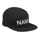 Custom Name Five Panel Cap