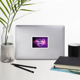 You are my universe love bubble-free stickers