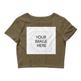 Custom Image Women’s Crop Tee