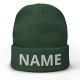 Custom Name Embroidered Beanie