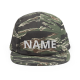 Custom Name Five Panel Cap