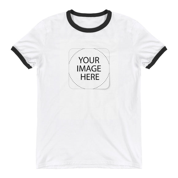 Custom Image Ringer T-Shirt