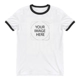 Custom Image Ringer T-Shirt