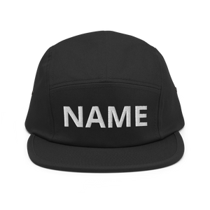 Custom Name Five Panel Cap