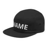Custom Name Five Panel Cap