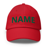 Custom Name Cotton Cap