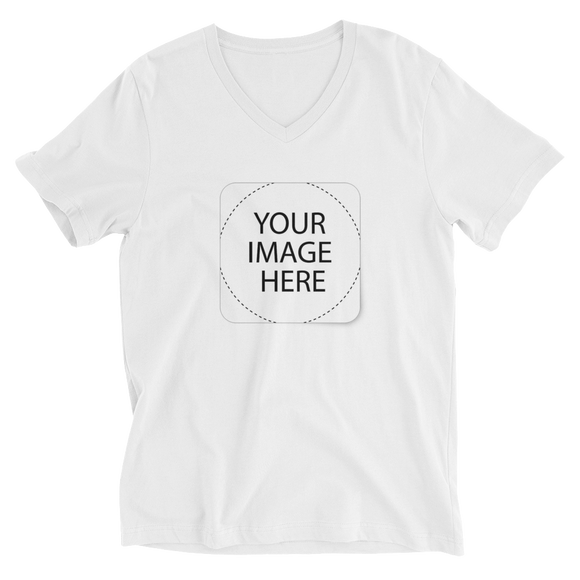 Custom Image  Short Sleeve V-Neck T-Shirt
