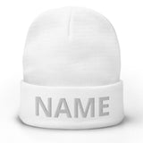 Custom Name Embroidered Beanie