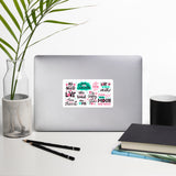 Love Messages Bubble-free stickers