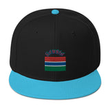Gambian Flag Snapback Hat