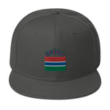 Gambian Flag Snapback Hat