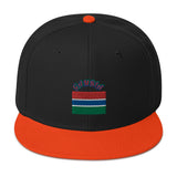 Gambian Flag Snapback Hat