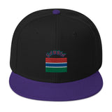 Gambian Flag Snapback Hat
