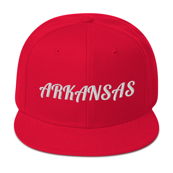 Arkansas Snapback Hat