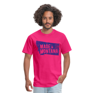 Made in Montana Unisex Classic T-Shirt - fuchsia