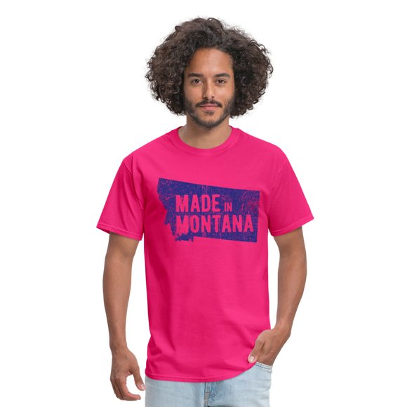 Made in Montana Unisex Classic T-Shirt - fuchsia