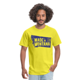 Made in Montana Unisex Classic T-Shirt - yellow