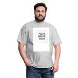 Custom Image Unisex Classic T-Shirt - heather gray