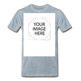 Custom Image Men's Premium T-Shirt - heather ice blue