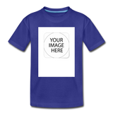 Custom Image Kids' Premium T-Shirt - royal blue