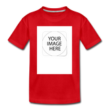Custom Image Kids' Premium T-Shirt - red