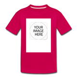 Custom Image Kids' Premium T-Shirt - dark pink