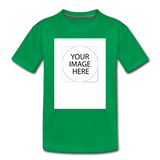 Custom Image Kids' Premium T-Shirt - kelly green