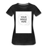 Custom Image Women’s Premium T-Shirt - charcoal gray