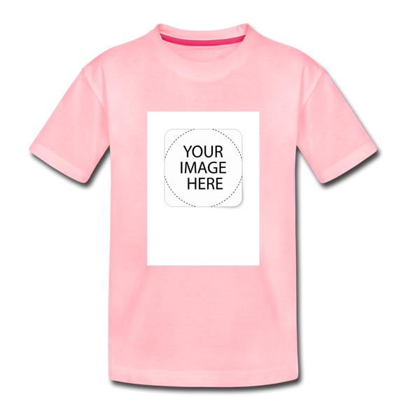 Custom Image Toddler Premium T-Shirt - pink