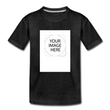 Custom Image Toddler Premium T-Shirt - charcoal gray