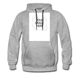 Custom Image Men’s Premium Hoodie - heather gray