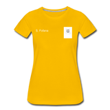 Customize Women’s Premium T-Shirt - sun yellow