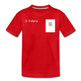 Customize Kids' Premium T-Shirt - red