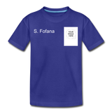 Customize Toddler Premium T-Shirt - royal blue