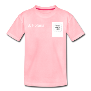 Customize Toddler Premium T-Shirt - pink